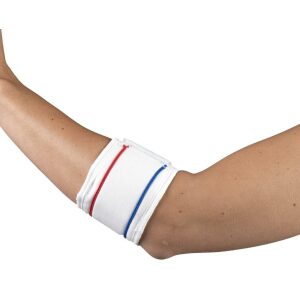 Champion C-43 Tennis Elbow Brace White/Black, Small/Regular