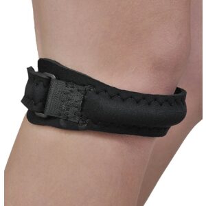 Patella Strap w/D-Ring black S, M, L (26)