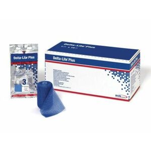 BSN-7345836 BX/10 DELTA-LITE PLUS FIBERGLASS CAST TAPE 7.5CM X 3.6M, LIGHT BLUE