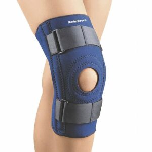 BSN-371032LNVY SILVER LABEL NEOPRENE KNEE SUPPORT, UNIVERSAL, XXL (22"-23"), NAVY