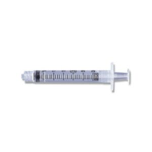 BD 309657 SYRINGE HYPODERMIC PLASTIC, 3cc, LUER LOK TIP, STERILE, Case/800