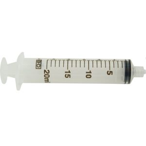 BD 302830 SYRINGE PLASTIC 20cc LUER LOK TIP STERILE BX/48