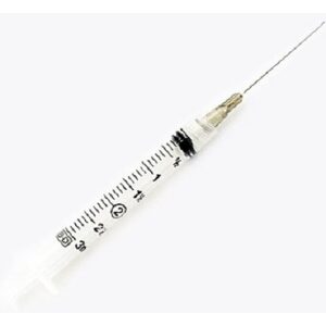 BD 309569 3 mL Luer-Lok syringe 22 G x 0.75" PrecisionGlide needle combination (Case of 8)