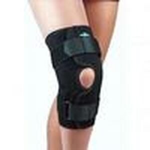 BSN 37-104MDBLK SILVER LABEL NEOPRENE KNEE SUPPORT, UNIVERSAL, XL (20IN-21IN), BLACK EA/1