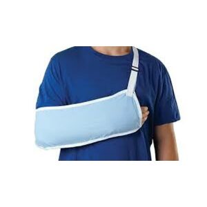 Medline ORT11100XL Standard Arm Slings, Light Blue, X-Large, 20.3" x 7.5", Light Blue