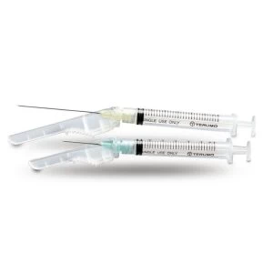 Terumo SG3-03L2525 Safety Surguard III Syringe & Needle 3cc 25 G x 1", BX /100
