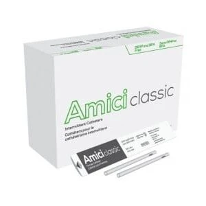 Amici 3616 – CLASSIC 7″ FEMALE INTERMITTENT CATHETER – 16 FRENCH, BOX OF 100