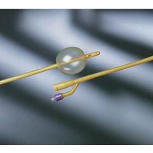 Bard 0165PL08 - BARDEX Lubricath 2-Way, 8fr, Pediatric Latex Foley Catheter,3cc, Hydrogel Coated, BX 12