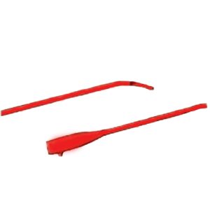 Bard 120618 - BARD Coude Olive Tip Latex Urethral Catheter,18Fr,2 Staggered Eyes(Tiemann),Sterile,Single Use, CS 12