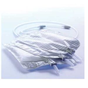 Coloplast 5170 - Conveen Security+ Contour Leg Urine Bag, Non-Latex, Fabric Leg Bag Straps 21 oz. (600mL) Medium, BX 10 KITS