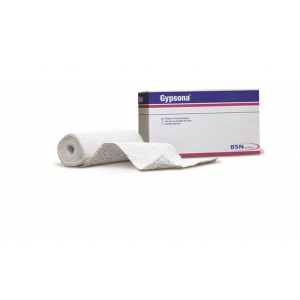 BSN 4020 GYPSONA PLASTER OF PARIS BANDAGE 10CM X 4.5M, FAST SETTING (4 MINUTES) (CS6) BX/12