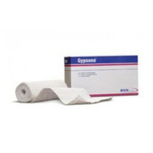 BSN-LPL65 (CS4) BX/12 GYPSONA PLASTER OF PARIS BANDAGE 15CM X 4.5M, EXTRA FAST SETTING (2 MINUTES)