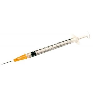 Terumo SS-01T2713 Tuberculin Syringe 1cc 27G x 1/2", 100/Box